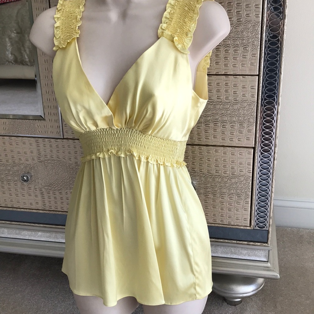 NWT BCBGMaxAzria Silk Top